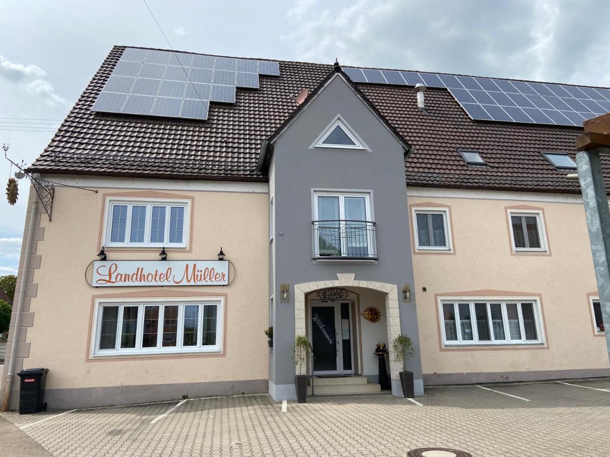 Landhotel Mueller Im Donautal Tapfheim Bagian luar foto